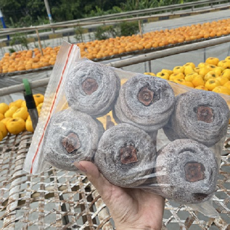 【乡村振兴 潮州馆】农家自产 新鲜柿子 手工制作 柿饼中果  1斤/袋