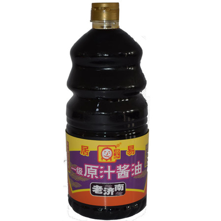 居易/juyi 1.3L/桶一级黄豆酱油非转基因大豆酿造低盐不加糖酱油