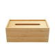 自然能量 浮盖设计 新款长方形竹木创意纸巾盒 抽纸盒 纸巾套