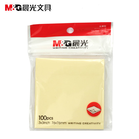 【惠州馆】晨光/M&G 办公用品 3X3优事贴100页AS33A10110 YS-03图片