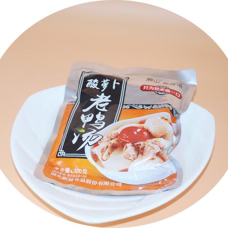 晨山原味养生汤-酸萝卜老鸭汤-350g/袋图片
