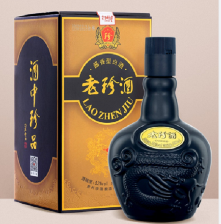 本真酱酒 贵州珍酒·老珍酒  500ml*6瓶  酒体微黄 回香不绝 空杯留香持久