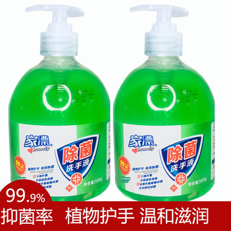 抑菌洗手液500ml*2瓶图片