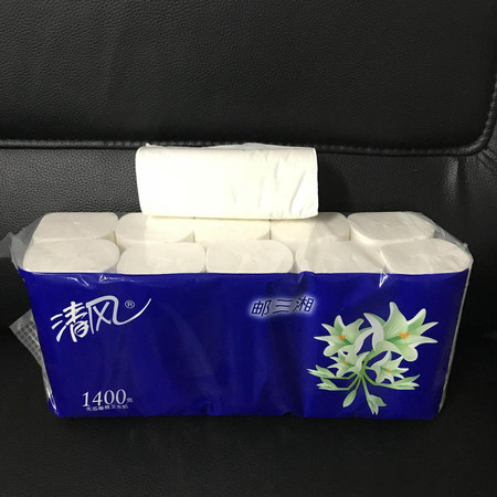 【娄底员工消费】清风实心卷纸140g*6