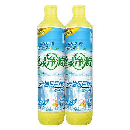 绿净源 海盐洗洁精500ml*5瓶组合装图片