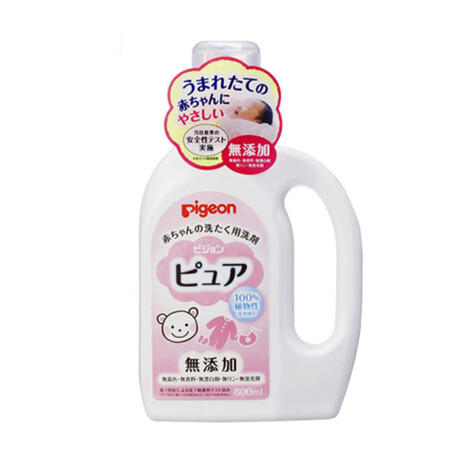 贝亲/PIGEON 日本进口宝宝专用洗衣液800ml(瓶装) 植物多效去渍浓缩型衣物清洗剂图片