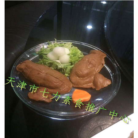 晨恩素鸡 台湾风味 大豆蛋白素鸡 无防腐无添加 仿荤食品斋素菜图片