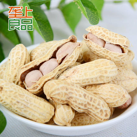 垄上良品 农家咸干花生带壳红皮炒货坚果椒盐味休闲零食小吃食品图片