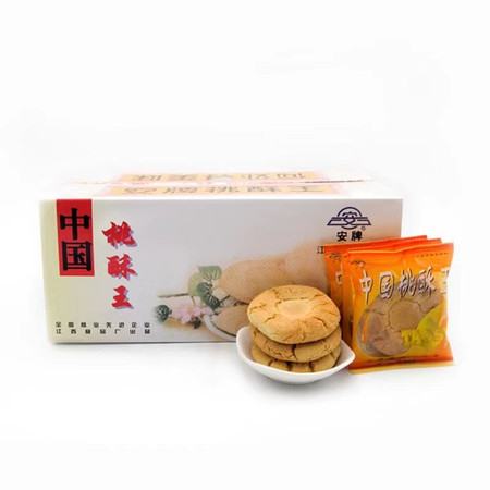 安牌 中国桃酥王江西特产传统糕点桃酥饼干1500g