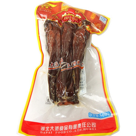 大派  高山土猪 猪舌 原味 烟熏肉 500g/袋