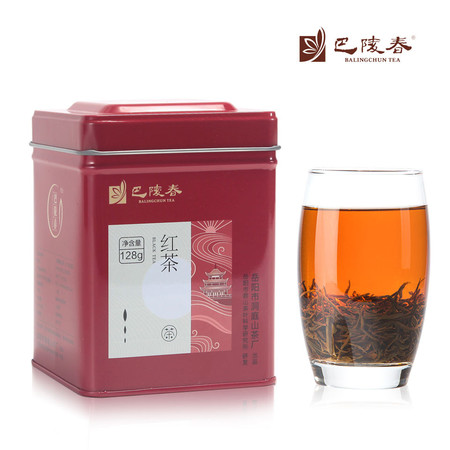 【岳阳馆】巴陵春 工夫红茶 128g罐装名优茶 办公茶家用茶口粮茶