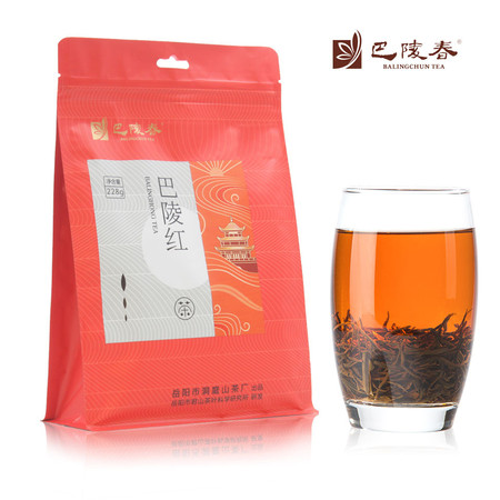 【岳阳馆】巴陵春 巴陵红 228g实惠大袋装红茶 办公茶家用茶口粮茶图片