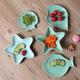 HJ陶瓷餐具套装礼品 鱼 盘子陶瓷创意 水果盘子 沙拉碗地中海