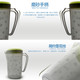 BH耐高温冷水壶大容量塑料凉水壶豆浆果汁花茶壶水杯带茶隔