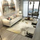 L抽象艺术沙发茶几地毯北欧式客厅长方形卧室满铺床边地毯1.6*2.3
