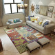 L田园复古北欧式地毯客厅茶几脚垫家用卧室满铺床边长方形120*160