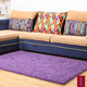 L雪尼尔地毯客厅茶几地毯卧室床边毯满铺毯防滑加厚满铺0.7x1.4m