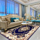 L地毯欧式高档客厅茶几垫卧室满铺床边毯长方形沙发加厚毯1.2*1.7