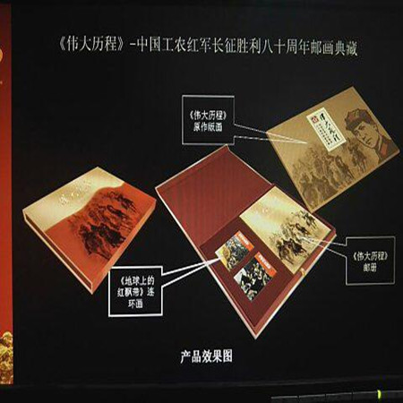 中国集邮 《伟大历程》—中国工农红军长征胜利八十周年邮画典藏（仅限隆昌地区购买）图片