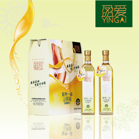 盈爱 滋养一品山茶油礼盒套装750ml×2