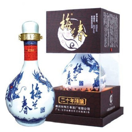 梅兰春芝麻香型 白酒 龙瓶梅兰春 46%vol 500ml