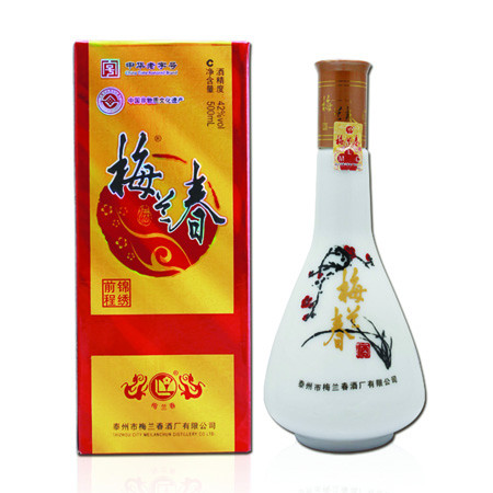 梅兰春 芝麻香型 白酒 锦绣前程 42%vol 500ml