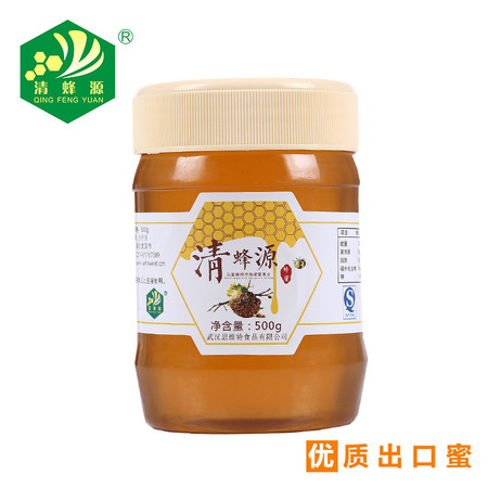 清蜂源 出口品牌 深山天然蜂蜜 优选荆条蜂蜜500g