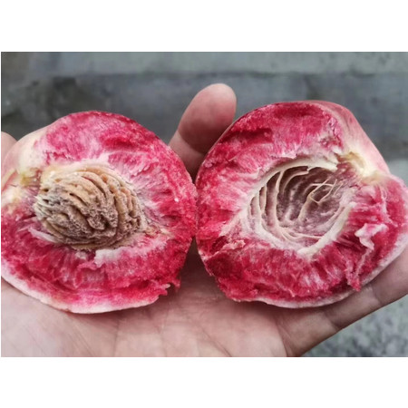 农家自产 随州万店 胭脂红 精选成熟大桃 果园直发图片