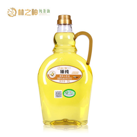 【扶贫助农】永州馆林之神茶油3L*4瓶图片