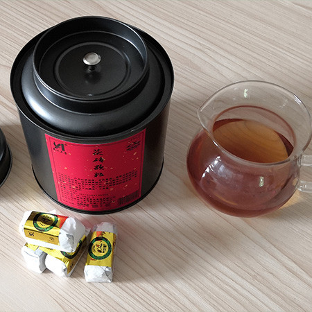 消费扶贫（桃江）2015年茯砖颗粒 250g/罐图片