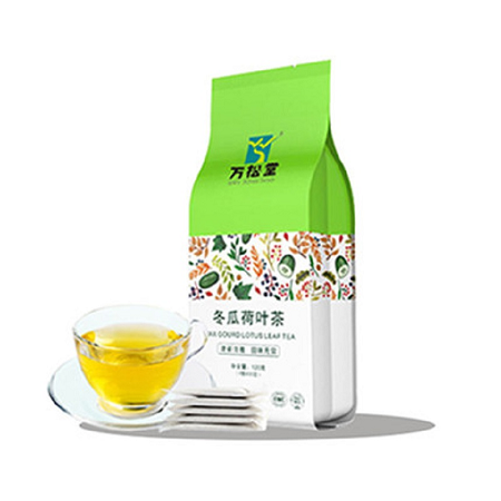 万松堂冬瓜荷叶茶干玫瑰花茶纤纤代用袋泡花草茶