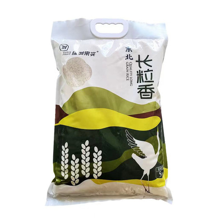 绿洲果实 东北长粒香大米5kg/袋 2袋装/箱图片