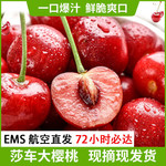 农家自产 新疆莎车大樱桃3斤  新鲜水果  空运发货