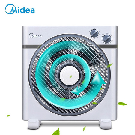 美的/MIDEA 电风扇家用学生扇台式转页扇省电正品宿舍台扇KYT25-15AW