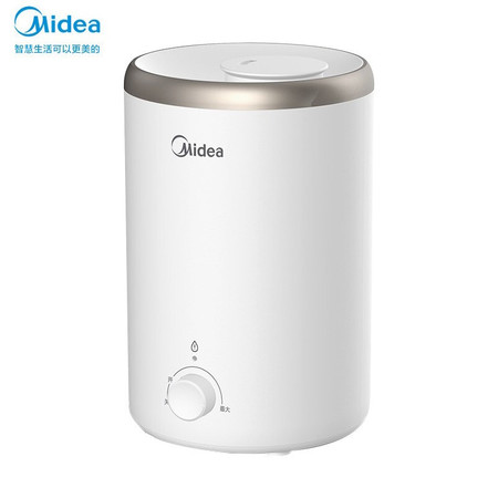 美的/MIDEA  加湿器迷你小型家用卧室香薰喷雾器增湿大雾量孕妇婴儿SC-3E25X金色图片