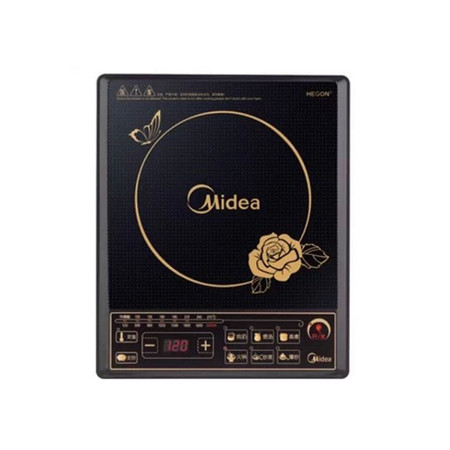 美的/MIDEA  电磁炉HK2002黑晶面板炒菜火锅炉按键