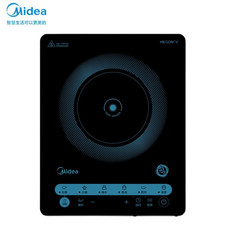 美的/MIDEA  家用电磁炉2200W大功率一键爆炒点滑双控MC-CLE2221配汤锅炒锅