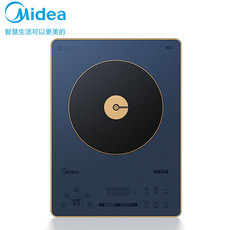 美的/MIDEA  电磁炉变频定温4D防水温控2200W进口面板4D防水电磁灶SCL2207A