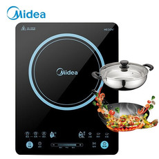 美的/MIDEA 家用大功率电磁炉匀火触摸速热爆炒RH2275电磁灶赠送汤锅炒锅