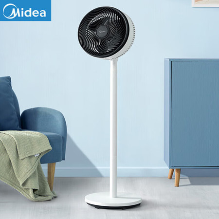 美的/MIDEA 电风扇空气循环扇家用落地扇FGA24UXC低噪机械式台地两用图片