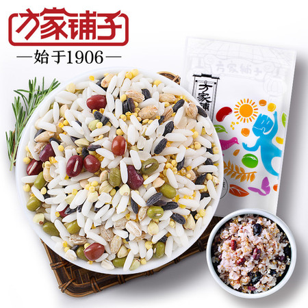 【方家铺子_八宝米500g】五谷杂粮组合原料 八宝粥腊八粥粗粮粥米图片