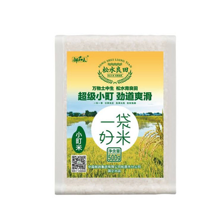 邮品味 超级小町大米 500g/袋图片