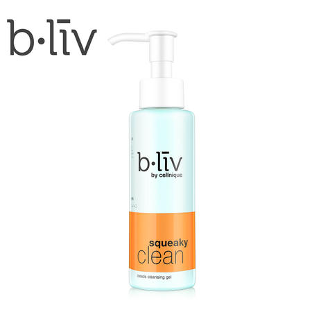 信美肌/bliv 磨砂洗面乳130ml 控油深层清洁洗面奶男女洁面乳去软黑头