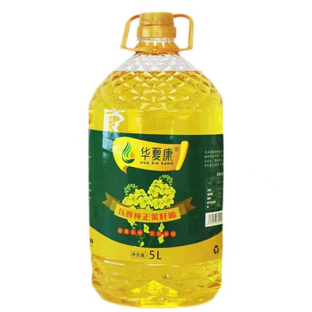 红薯妹 压榨纯正菜籽油图片