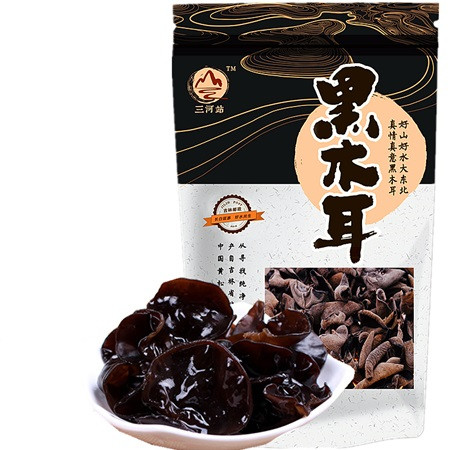 【促销】吉林市【三河站】黑木耳（实惠大袋装）东北黑木耳250g/袋【每日优鲜】