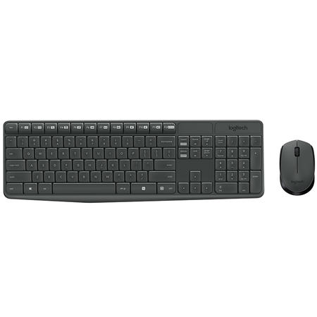 罗技/Logitech MK235无线键鼠套装无线鼠标键盘套件USB笔记本电脑套装