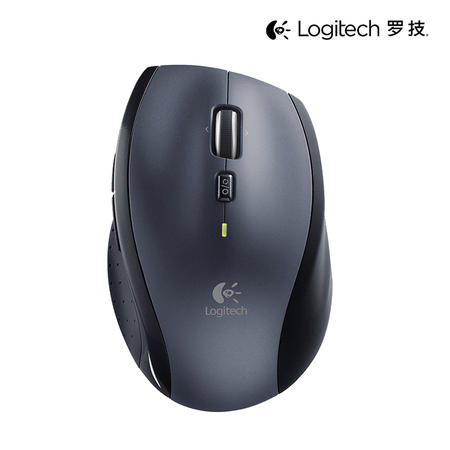 罗技/Logitech M705激光无线鼠标便携疾速双模式滚轮持久电力鼠标