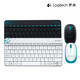 罗技/Logitech MK240 Nano无线迷你键鼠套装 笔记本USB键盘鼠标套件
