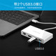 绿联（UGREEN）type-c网线转换器hdmi/vga适用苹果电脑笔记本usb3.0-c分线器