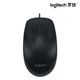 罗技/Logitech M90有线鼠标男女生台式USB笔记本电脑游戏家用办公光电鼠标